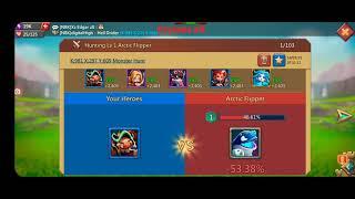 Arctic flipper Lords mobile best line up F2P and p2p explained