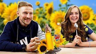 Самые калорийные продукты / Костя Павлов и Маша Маева пьют масло