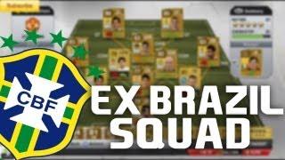FIFA 13 - 'EX Brazil Squad' (Ronaldinho, KAKA, Adriano and MORE!!)