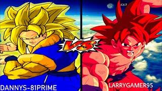 DRAGON BALL Z BUDOKAI TENKAICHI 3 / DANNYS -81PRIME VS LARRYGAMER95