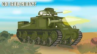 The U.S. M3 Lee/Grant Tank: the Twin Gunned General!