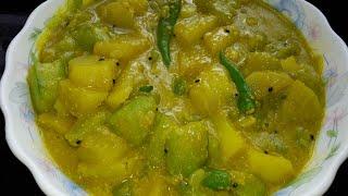 Jhinga aloo posto।ঝিঙা আলু পোস্ত। Ridgegourd recipe।