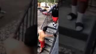 Man was still mid sentence.  #funny #kick #fight #comedy #sparta #shorts