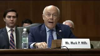 Mark P. Mills Testifies Before U.S. Senate Energy and Natural Resources Committee