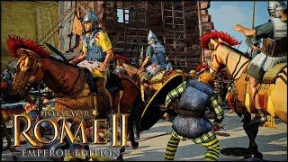 A FULL ARMY SALLY LEADS TO THOUSANDS OF DEATHS! 3v3-Total War Rome 2