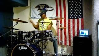 The Meters " cissy strut " drum cover James Alderman