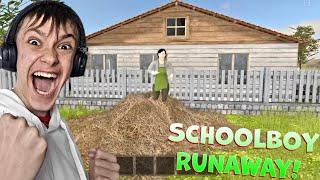 Я ПЫТАЮСЬ СБЕЖАТЬ ИЗ ДОМА В СКУЛБОЕ - Schoolboy Runaway! Прохождение на Лёгкой Сложности #1