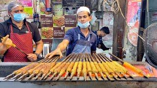 Delhi’s Legendary Seekh Kebab | Famous Qureshi Kebab | Indian Street Food