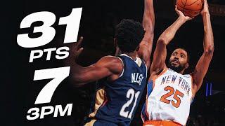 Mikal Bridges’ Season-High Performance at MSG! (7 Threes)| December 1, 2024