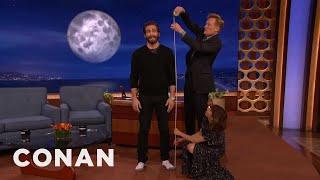 Starlee Kine & Conan Crack The Mystery Of Jake Gyllenhaal's Height | CONAN on TBS