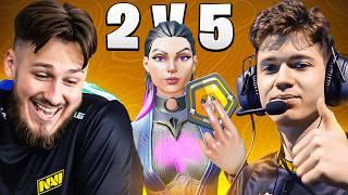 CS2 Pro Meets Valorant Pro: Can We Beat 5 Golds? | w/ @MiniBooV