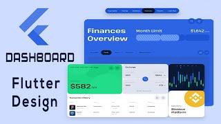 Finance Dashboard -Flutter UI- Speed Code.