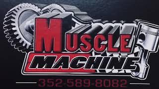 Sandblasting a cylinder head at Muscle Machine