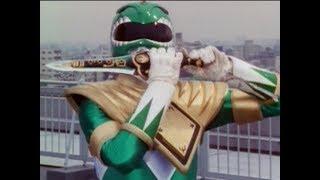 Green Ranger summons Dragonzord | Season 1 | Mighty Morphin | Power Rangers Official