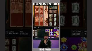 BONUS IN BIO #slots #bigwin #stream #gambling #sensational