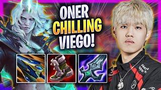 ONER CHILLING WITH VIEGO! - T1 Oner Plays Viego JUNGLE vs Karthus! | Season 2024