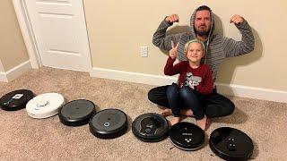 Which Robot Vacuum is the fastest?? Part 5!!!