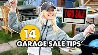 how to flip furniture for a profit *garage sale edition*