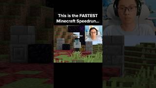 Minecraft Speedrun Moment