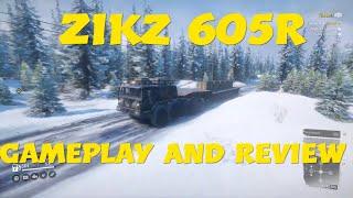 SnowRunner Zikz 605R Gameplay And Review