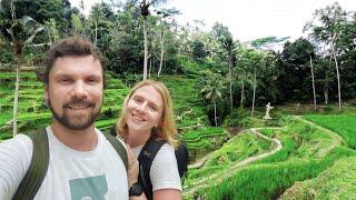 Trekking through the Rice Terraces in Bali