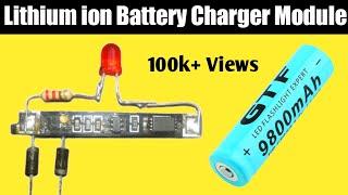 Make a lithium ion battery charger module | Short circuit protection module.
