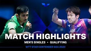 Akash Pal vs Mizuki Oikawa | MS Qual | WTT Star Contender Goa 2023