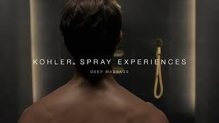 Kohler Statement Showering Spray Experience - Indulgent Sprays