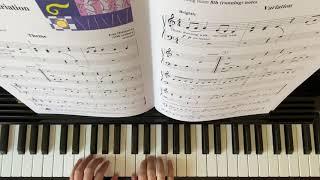 “ Dance Theme and Variation” Piano Adventure Performance Book Level 2A