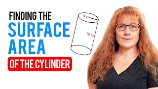 How to Find the Surface Area of Cylinder | Supercharged Math