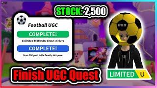 [UGC LIMITED] The BBC Official Script - Finish UGC Quest (Football Head)