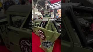 Hellcat powered 6x6 General HUMMER H1 on TIS forged wheels at SEMA 2024 #shorts