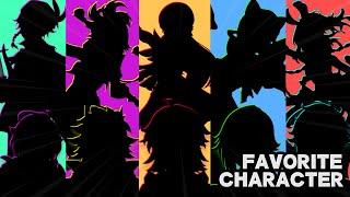 Who's Your Favorite Character from Each Region?