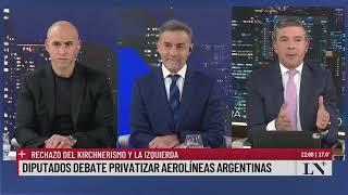 Sindicatos rechazan la privatización de Aerolíneas