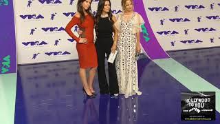 Kyle Richards, Jennifer Bartels and Mena Suvari at the 2017 MTV Video Music Awards at The Forum in L