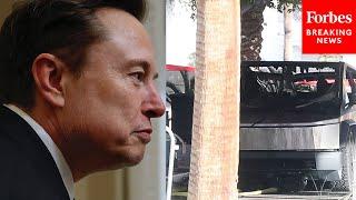 Elon Musk Reacts To Tesla Cybertruck Explosion Outside Trump Tower In Las Vegas