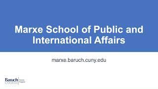 Marxe School at Baruch