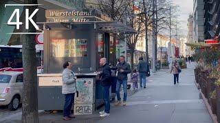 Walking Vienna, Exploring Landstraße, Walking to Hundertwasserhaus, | 4K HDR Dolby Vision | ASMR