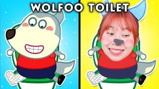 WOLFOO'S TOILET PROBLEMS| Wolfoo Funny Animated Parody | Best of Wolfoo Cartoon | Woa Parody