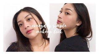 Simple Everyday Makeup Look (Philippines) | Andreanne Sarah