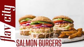How To Make The Ultimate Salmon Burger With Secret Sauce