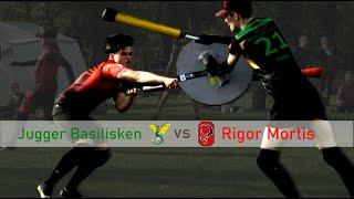 Jugger Basilisken (CH) vs Rigor Mortis (DE) - Jugger Final Thüringer Meisterschaft 2024