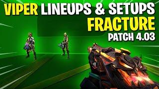 NEW FRACTURE MAP GUIDE! Snake Bite Lineups, Executes, and Setups! (Viper Lineup Guide) - Episode 4