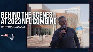 Behind-the-scenes At 2023 NFL Combine with Mike Dussault