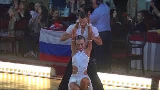 WDSF EUROPEAN CHAMPIONSHIP YOUTH TEN DANCE 2018 - 1/2 Final "Latin" Jan Bednarz & Wiktoria Lassak