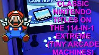 Nintendo-Oldies on the 114-in-1 (Tiny Arcade Machines) - English