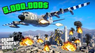 КУПИЛ САМОЛЁТ СУДНОГО ДНЯ за 5.000.000$! УНИЧТОЖАЕМ ГОРОД! ► GTA 5 Online