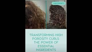 High Porosity Tips for FINE, DRY, FRIZZY CURLS #shorts #porosity #curlyhairroutine