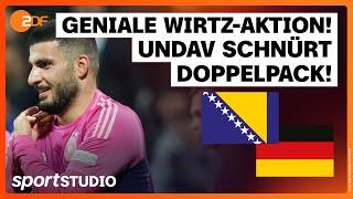 Bosnien-Herzegowina – Deutschland | UEFA Nations League, 3. Spieltag 2024/25 | sportstudio