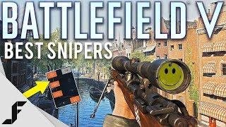 Battlefield 5 Best Sniper Rifles and Skill Trees!